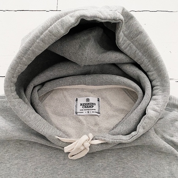 Reigning Champ Other - Reigning Champ grey hoodie size Small